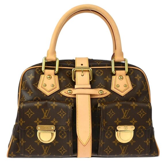 Louis Vuitton Monogram Manhattan GM Handbag M40025 FL0086 195659 - Picture 1 of 10